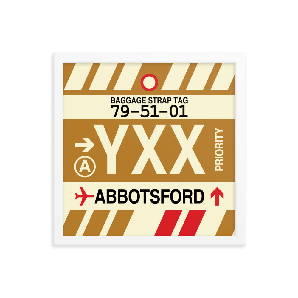 Travel-Themed Framed Print • YXX Abbotsford • YHM Designs - Image 13
