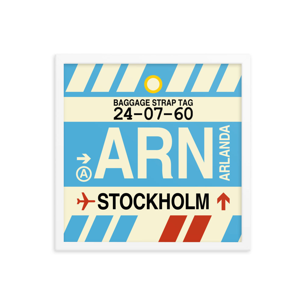 Travel-Themed Framed Print • ARN Stockholm • YHM Designs - Image 14