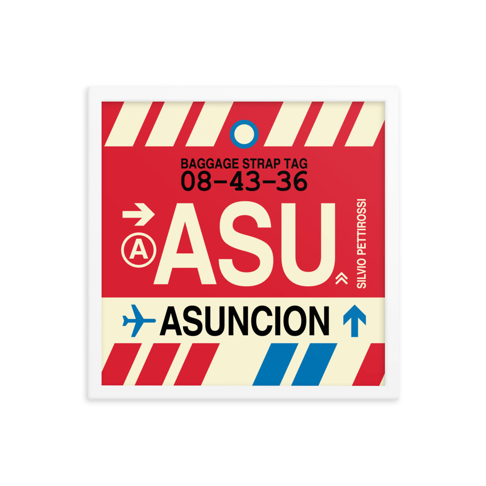 Travel-Themed Framed Print • ASU Asuncion • YHM Designs - Image 14