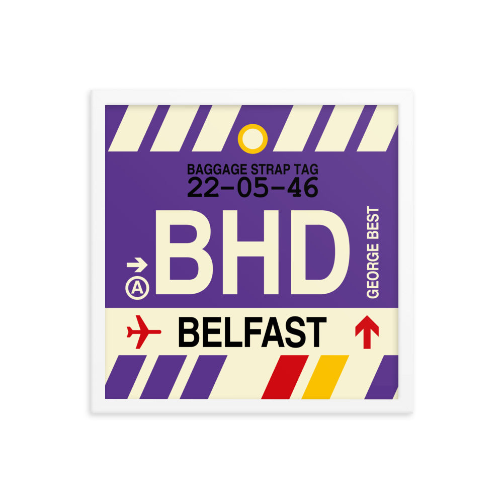 Travel-Themed Framed Print • BHD Belfast • YHM Designs - Image 14