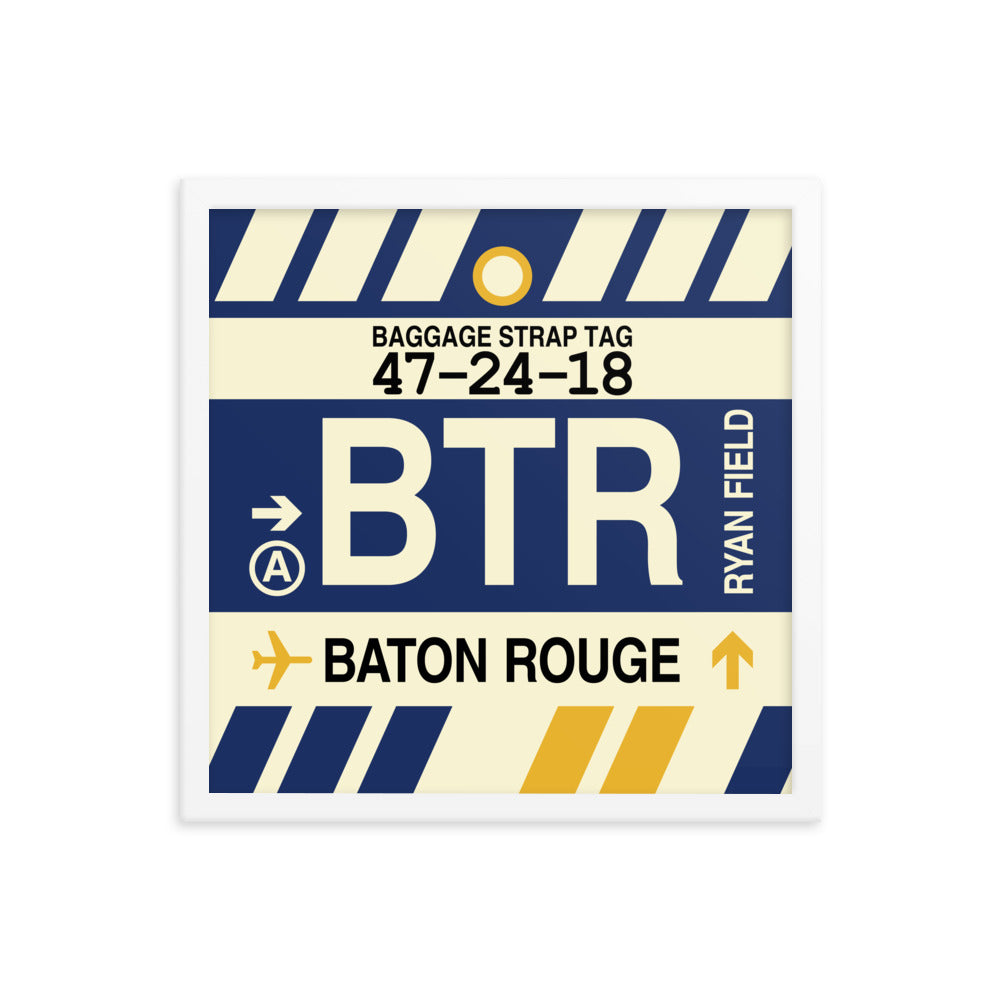 Travel-Themed Framed Print • BTR Baton Rouge • YHM Designs - Image 14