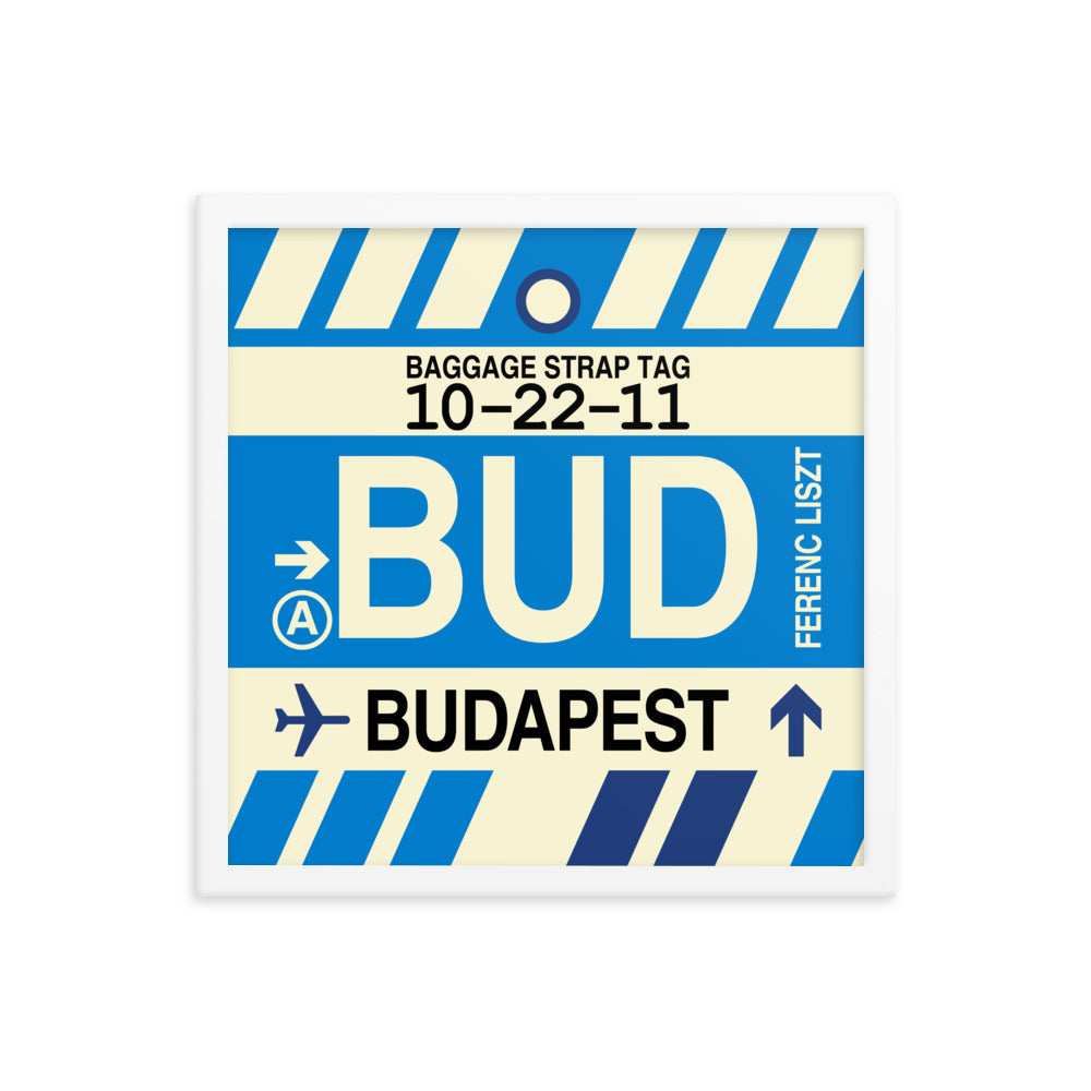 Travel-Themed Framed Print • BUD Budapest • YHM Designs - Image 14