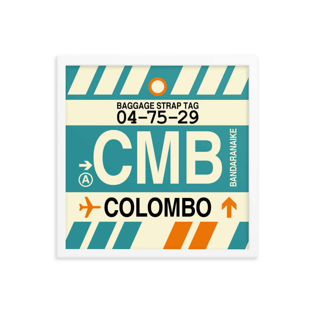Travel-Themed Framed Print • CMB Colombo Souvenir • YHM Designs - Image 14