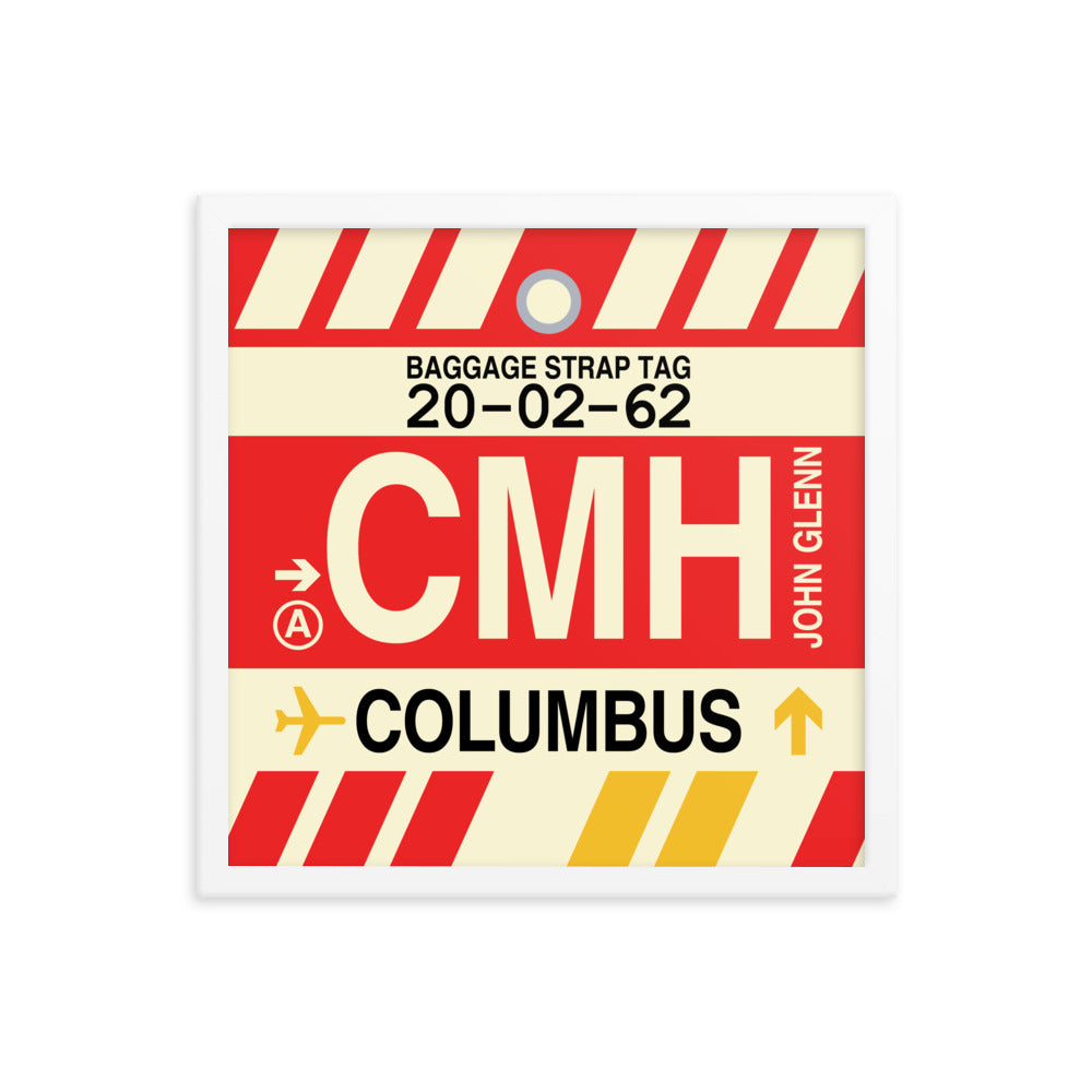 Travel-Themed Framed Print • CMH Columbus • YHM Designs - Image 14