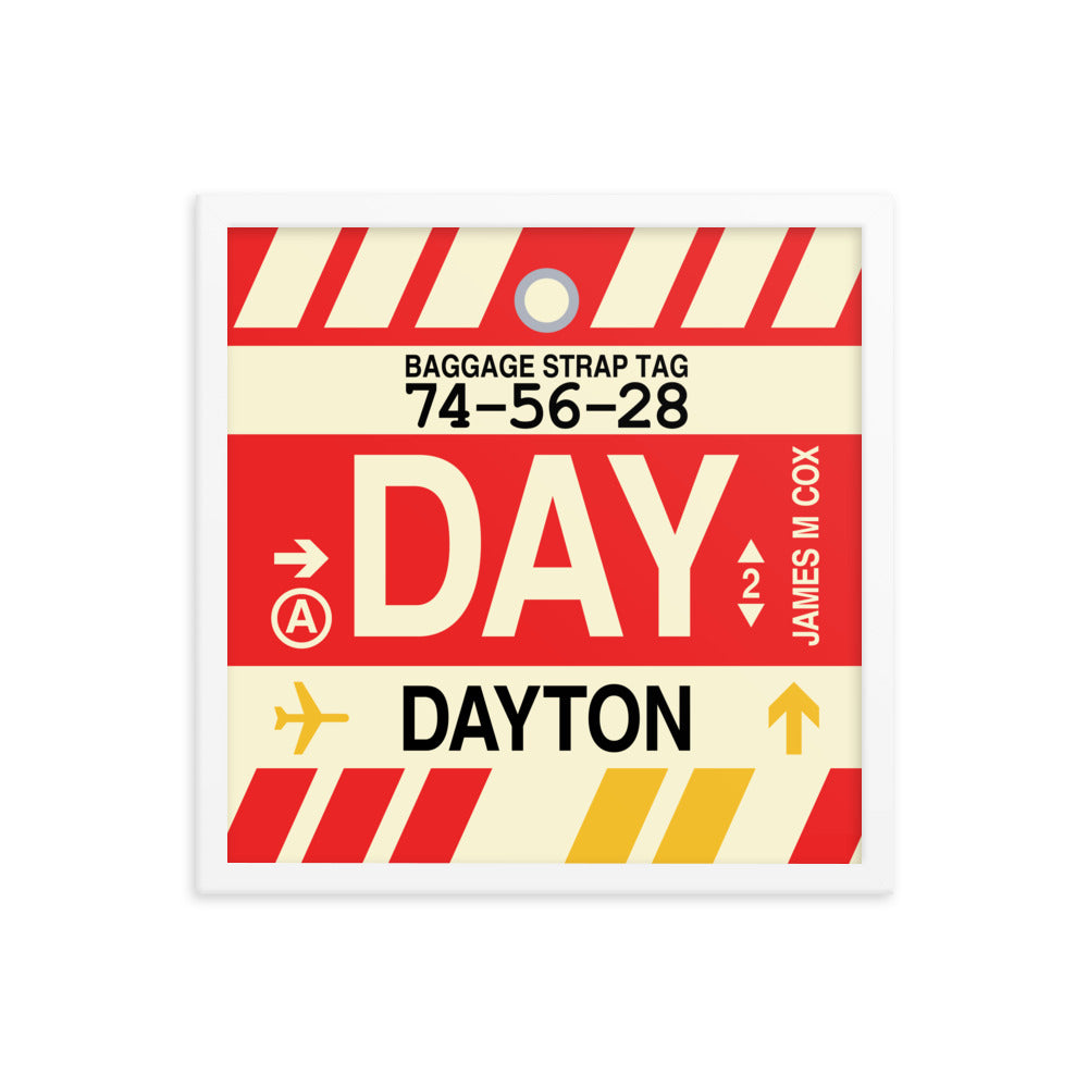 Travel-Themed Framed Print • DAY Dayton • YHM Designs - Image 14