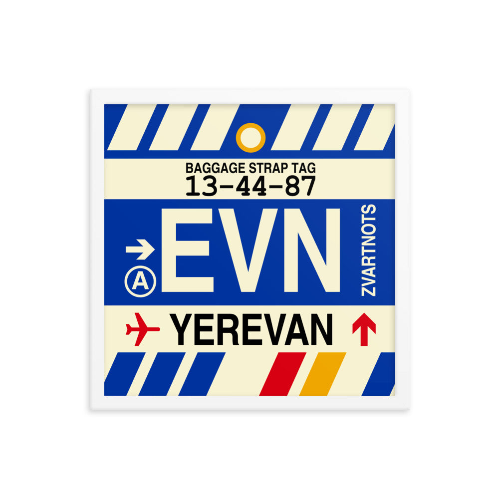 Travel-Themed Framed Print • EVN Yerevan Souvenir • YHM Designs - Image 14