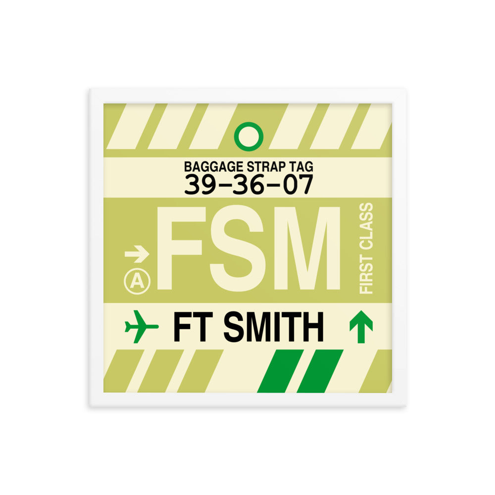Travel-Themed Framed Print • FSM Fort Smith • YHM Designs - Image 14