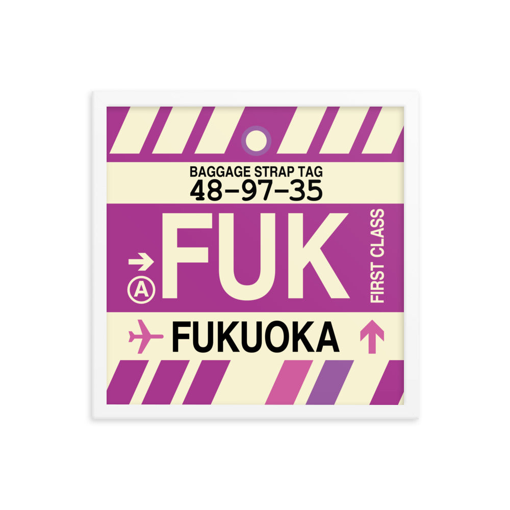 Travel-Themed Framed Print • FUK Fukuoka Souvenir • YHM Designs - Image 14