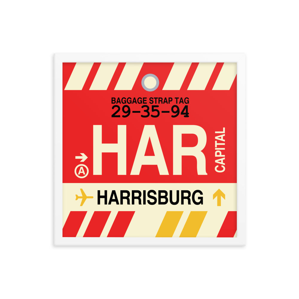 Travel-Themed Framed Print • HAR Harrisburg • YHM Designs - Image 14