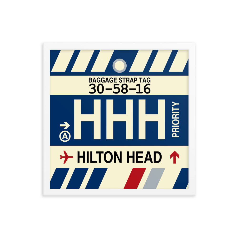 Travel-Themed Framed Print • HHH Hilton Head Island • YHM Designs - Image 14