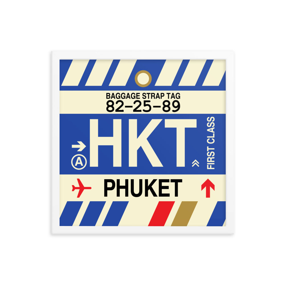 Travel-Themed Framed Print • HKT Phuket Souvenir • YHM Designs - Image 14