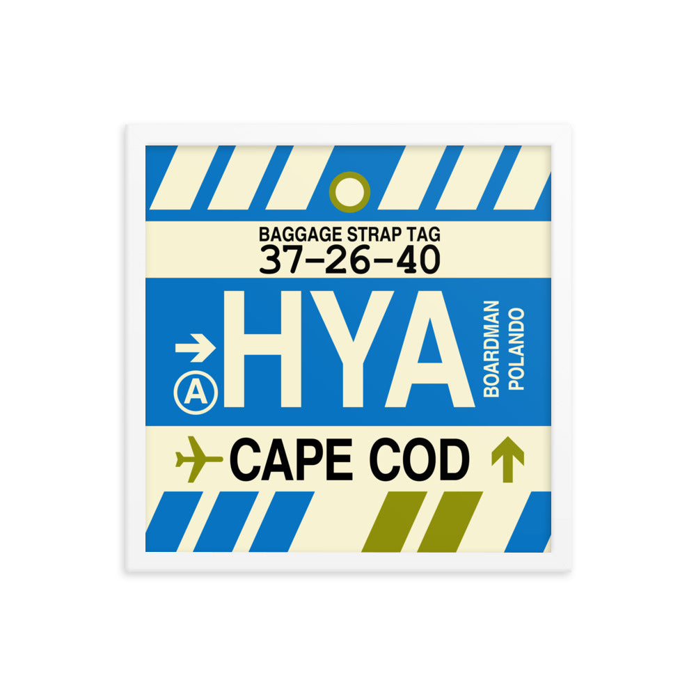 Travel-Themed Framed Print • HYA Cape Cod • YHM Designs - Image 14