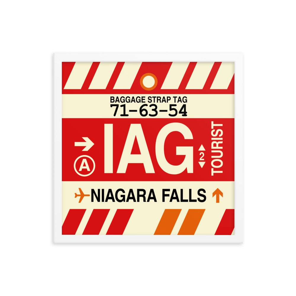 Travel-Themed Framed Print • IAG Niagara Falls Souvenir • YHM Designs - Image 14