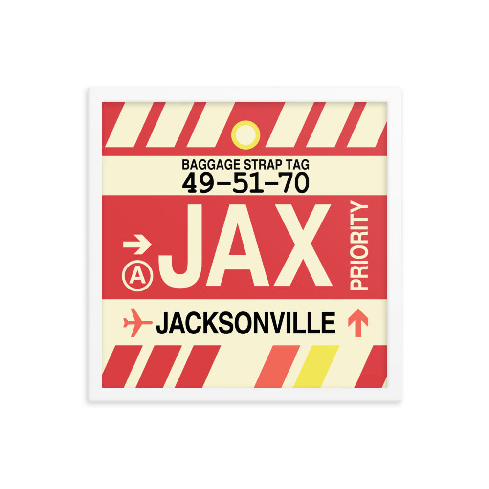 Travel-Themed Framed Print • JAX Jacksonville • YHM Designs - Image 14