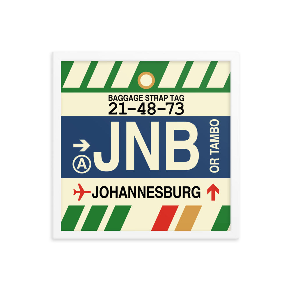 Travel-Themed Framed Print • JNB Johannesburg • YHM Designs - Image 14