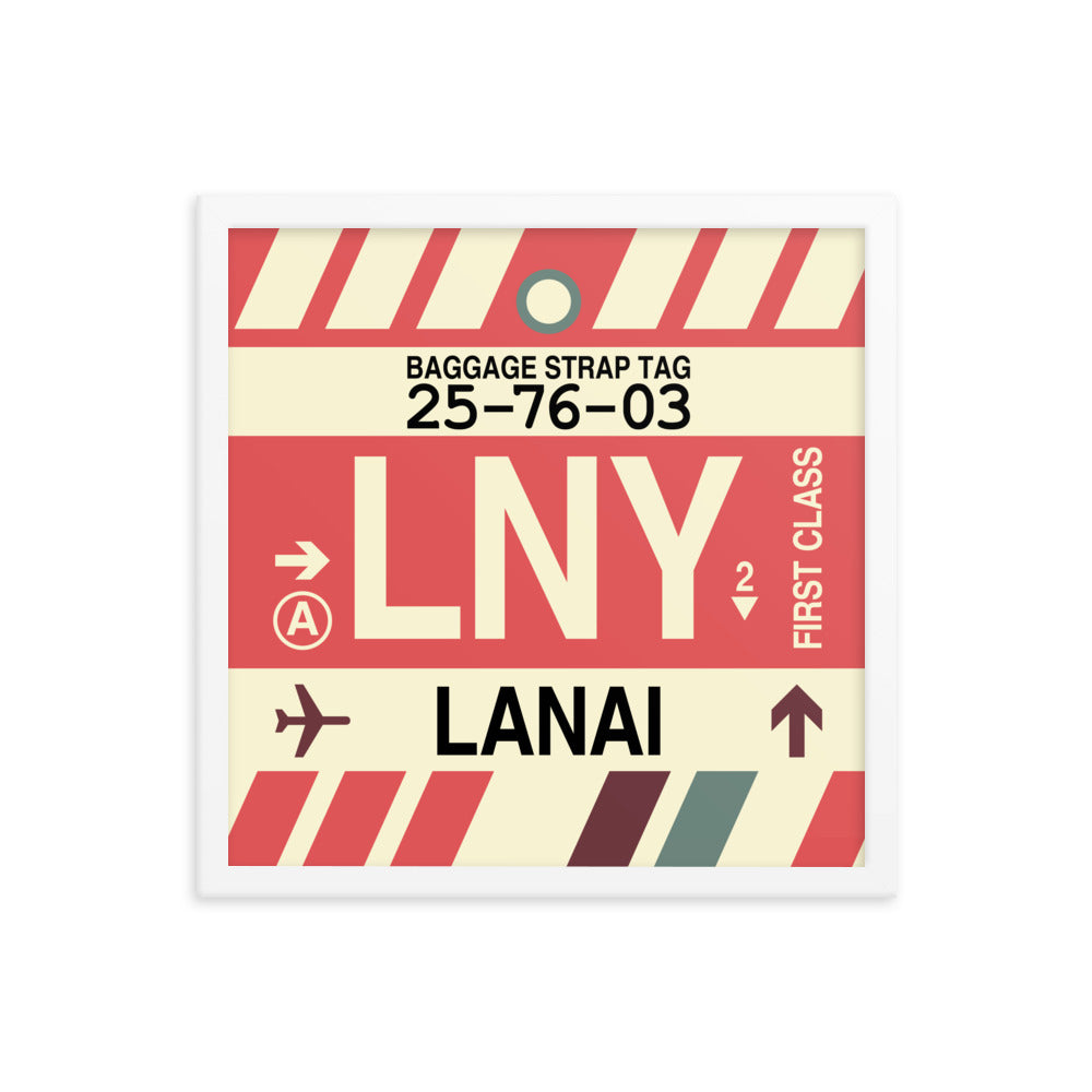 Travel-Themed Framed Print • LNY Lanai • YHM Designs - Image 14