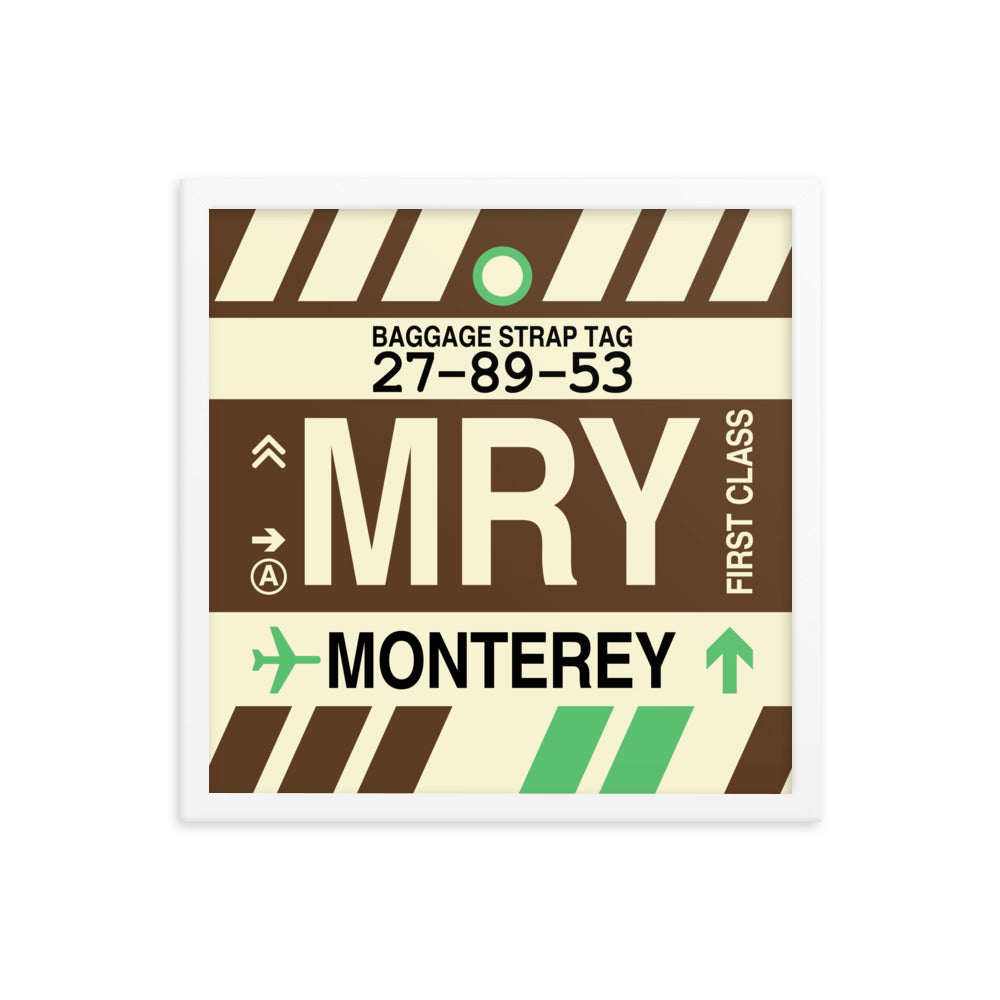 Travel-Themed Framed Print • MRY Monterey • YHM Designs - Image 14