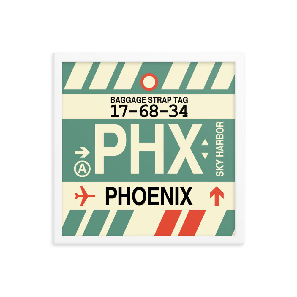 Travel-Themed Framed Print • PHX Phoenix • YHM Designs - Image 14