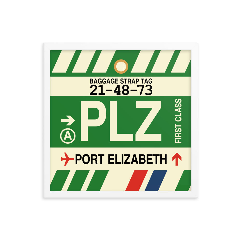Travel-Themed Framed Print • PLZ Port Elizabeth Souvenir • YHM Designs - Image 14
