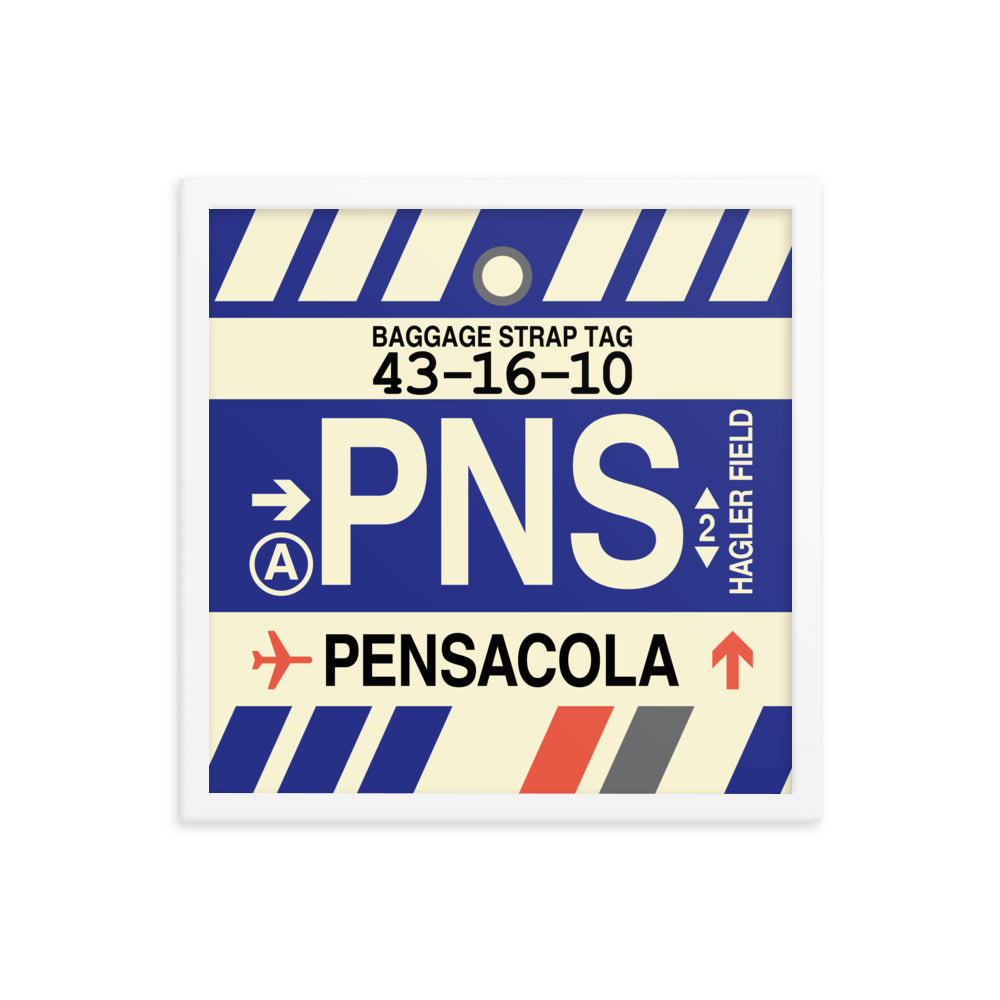 Travel-Themed Framed Print • PNS Pensacola • YHM Designs - Image 14