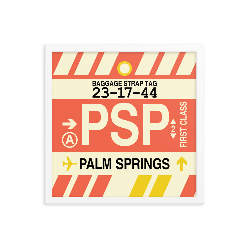 Travel-Themed Framed Print • PSP Palm Springs • YHM Designs - Image 14