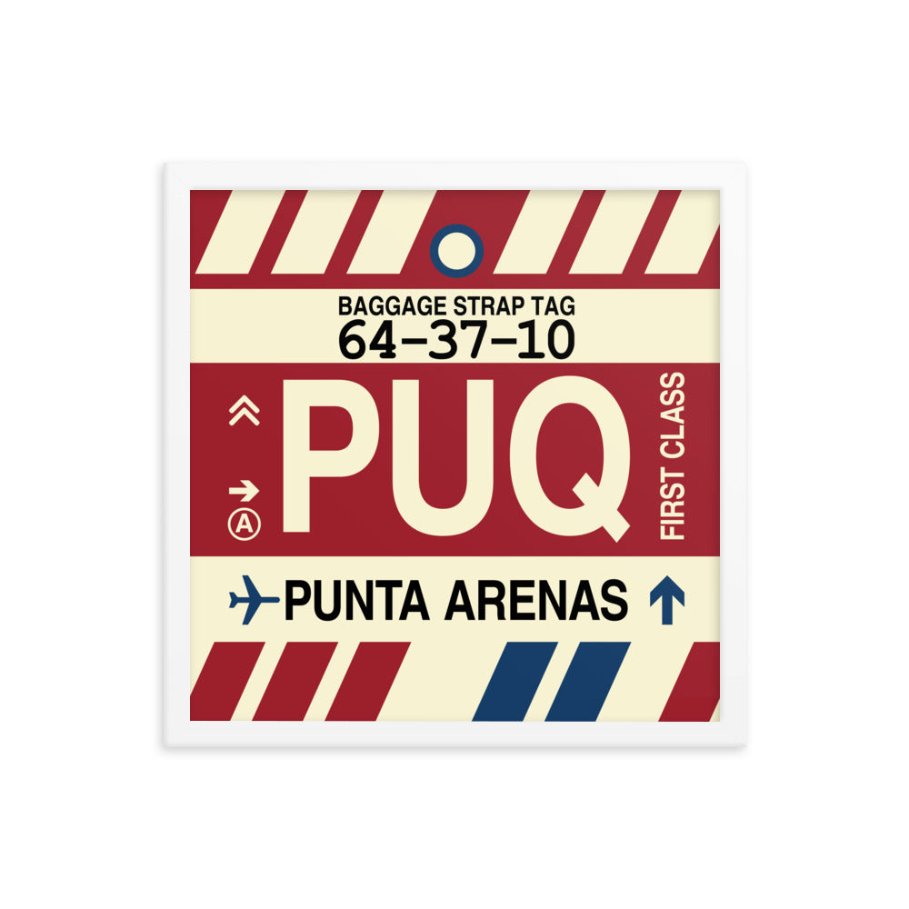Travel-Themed Framed Print • PUQ Punta Arenas Souvenir • YHM Designs - Image 14