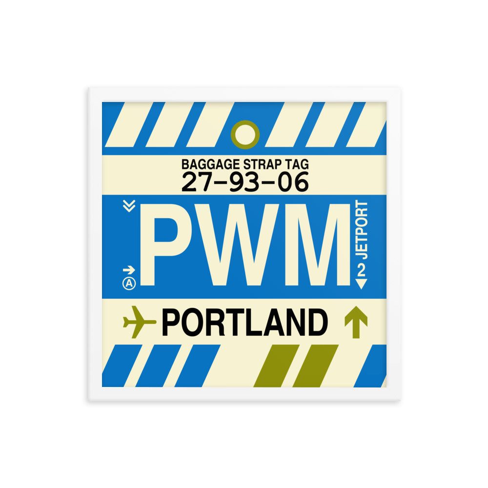 Travel-Themed Framed Print • PWM Portland • YHM Designs - Image 14