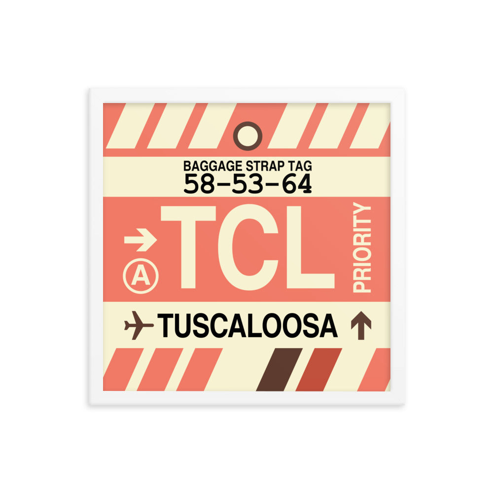 Travel-Themed Framed Print • TCL Tuscaloosa • YHM Designs - Image 14