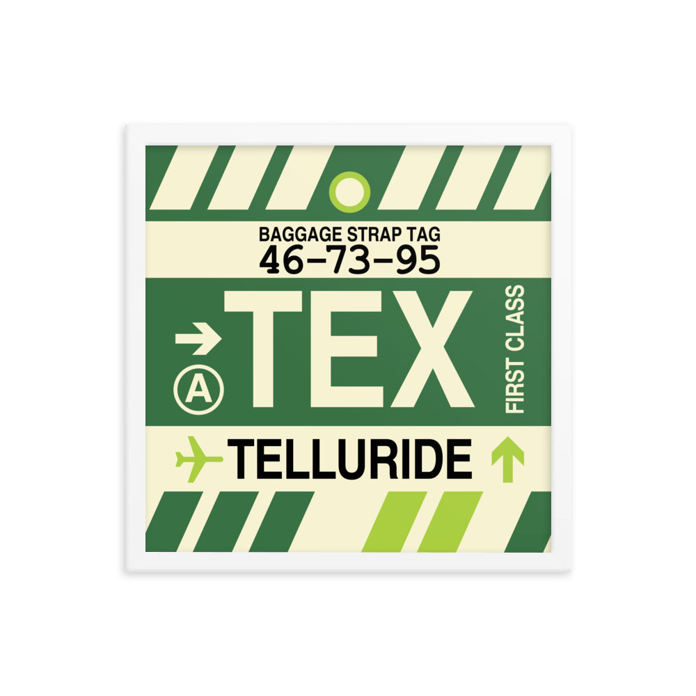Travel-Themed Framed Print • TEX Telluride • YHM Designs - Image 14