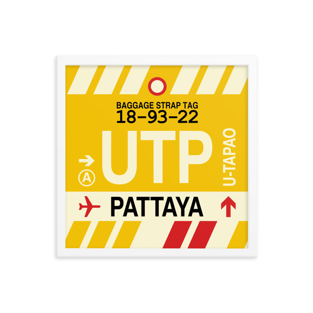 Travel-Themed Framed Print • UTP Pattaya • YHM Designs - Image 14