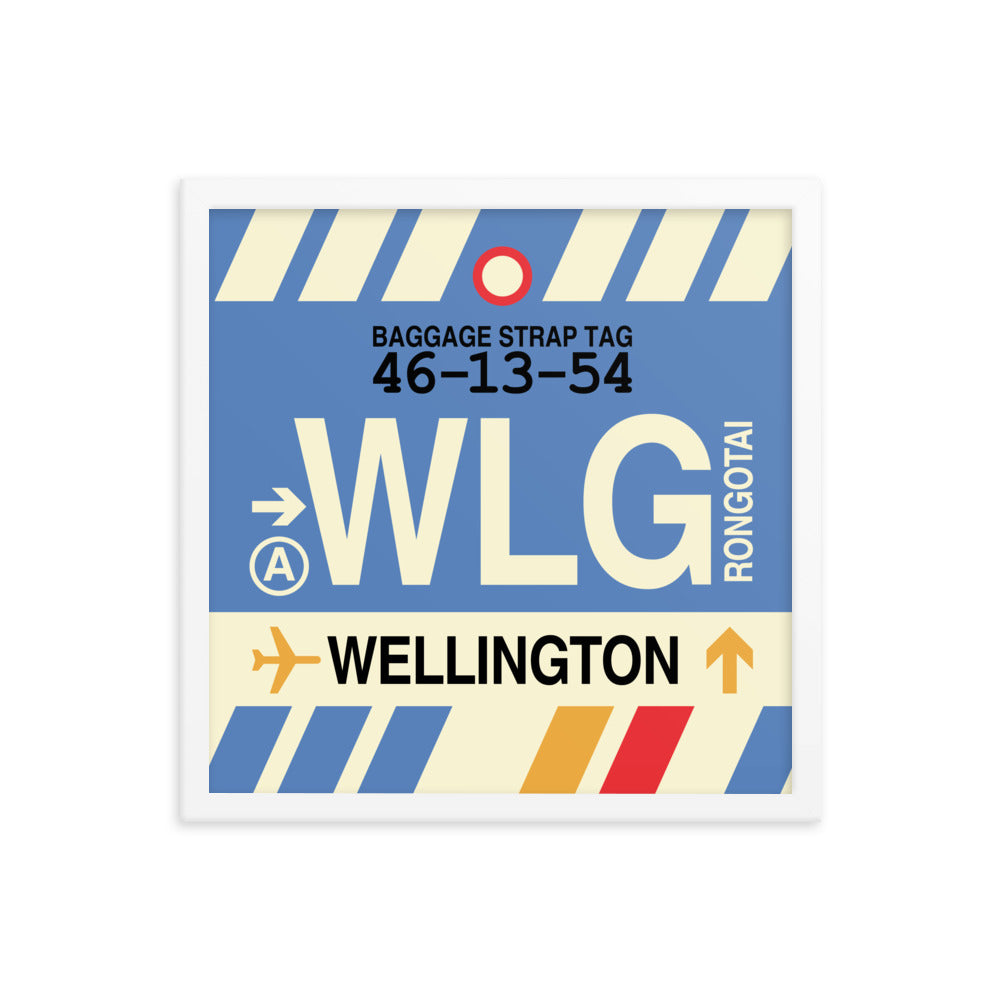 Travel-Themed Framed Print • WLG Wellington • YHM Designs - Image 14