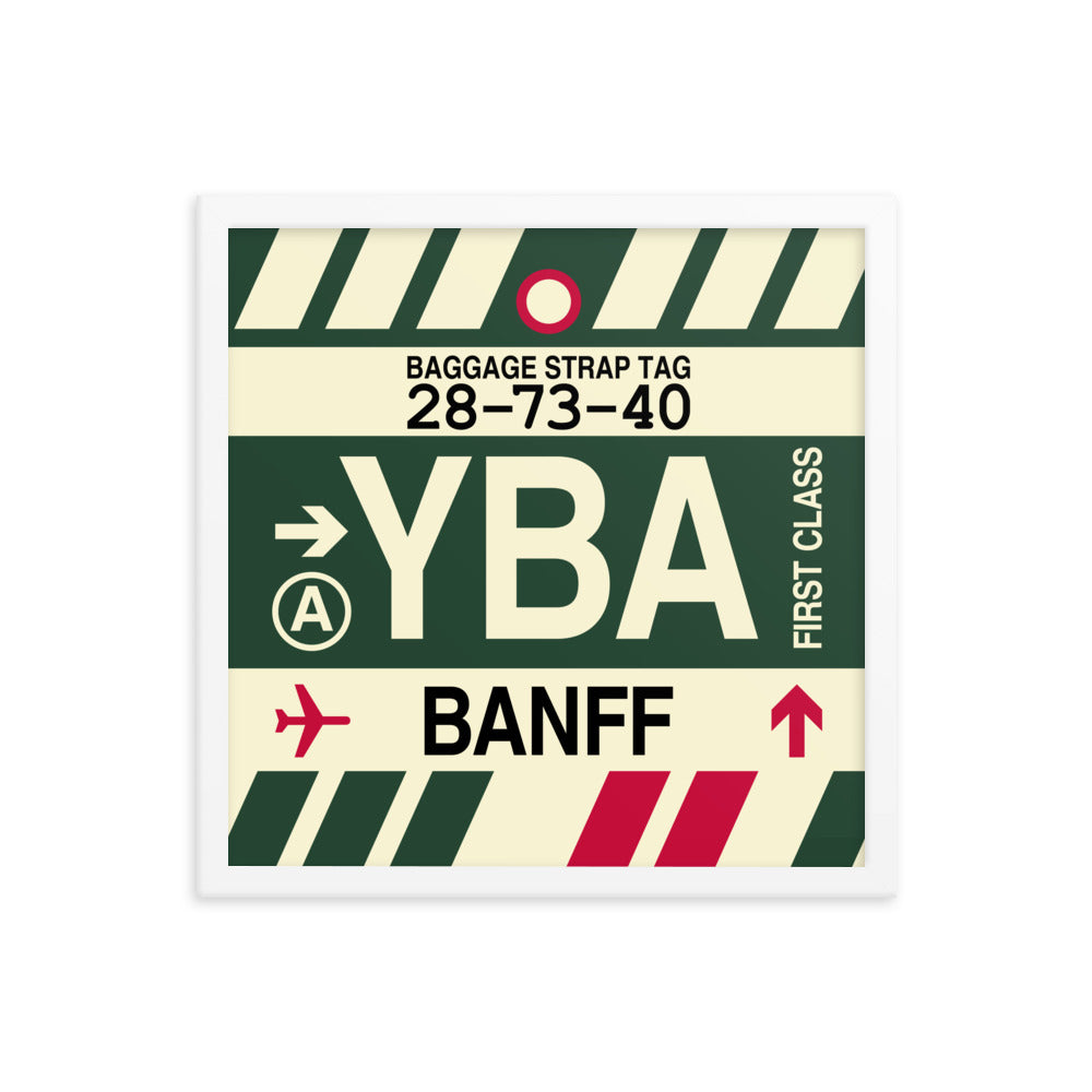 Travel-Themed Framed Print • YBA Banff • YHM Designs - Image 14