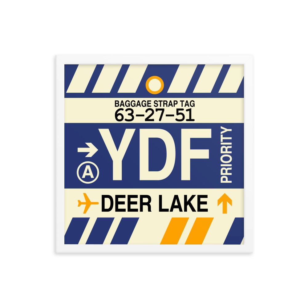 Travel-Themed Framed Print • YDF Deer Lake Souvenir • YHM Designs - Image 14