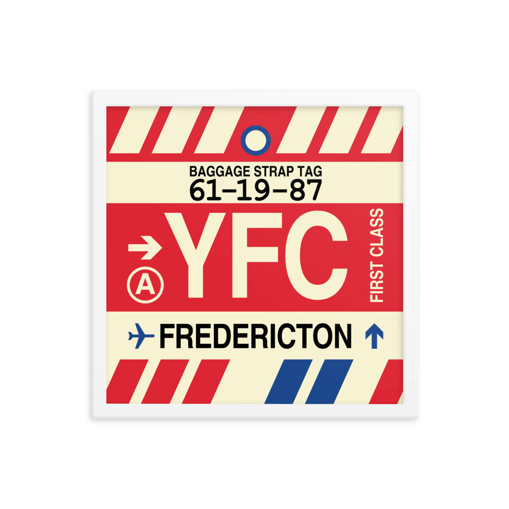Travel-Themed Framed Print • YFC Fredericton Souvenir • YHM Designs - Image 14