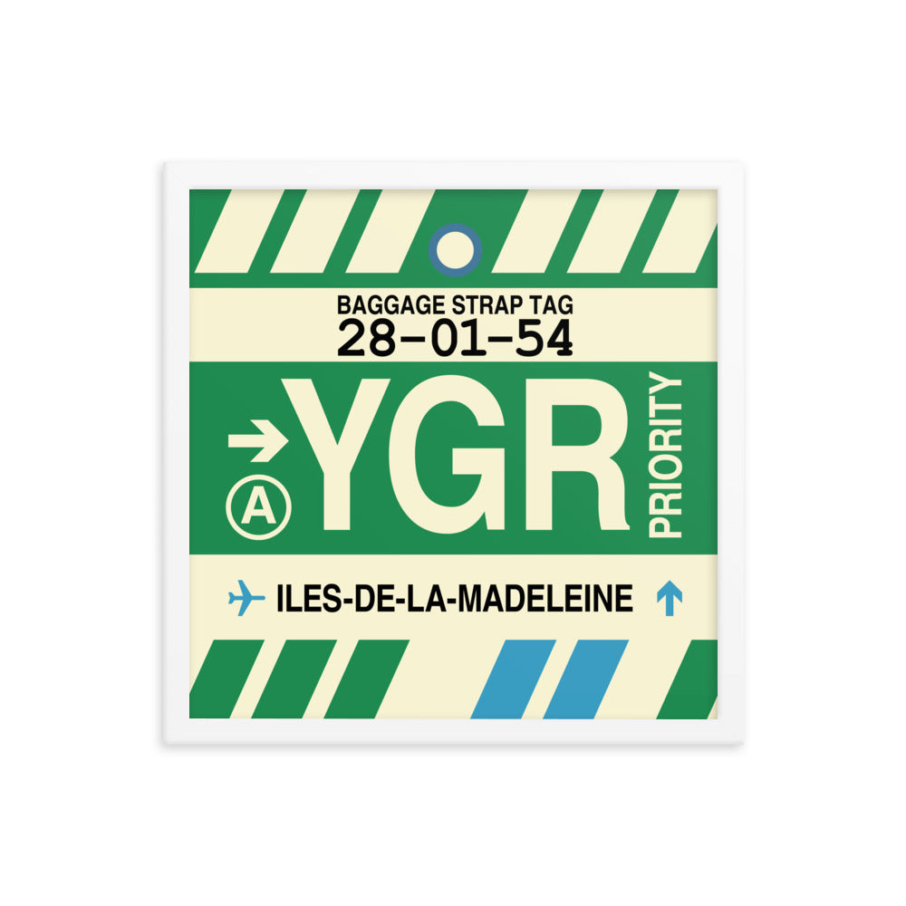 Travel-Themed Framed Print • YGR Îles-de-la-Madeleine • YHM Designs - Image 14