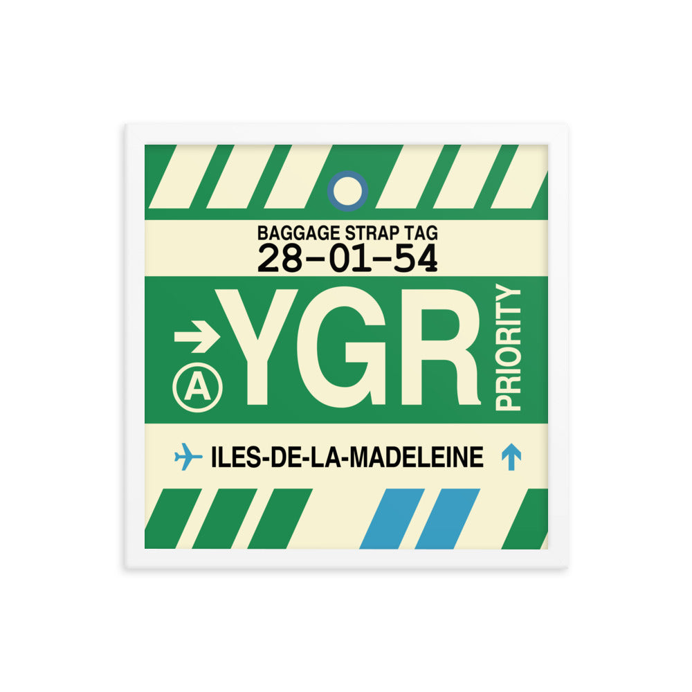Travel-Themed Framed Print • YGR Îles-de-la-Madeleine Souvenir • YHM Designs - Image 14