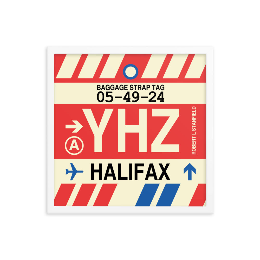 Travel-Themed Framed Print • YHZ Halifax • YHM Designs - Image 14