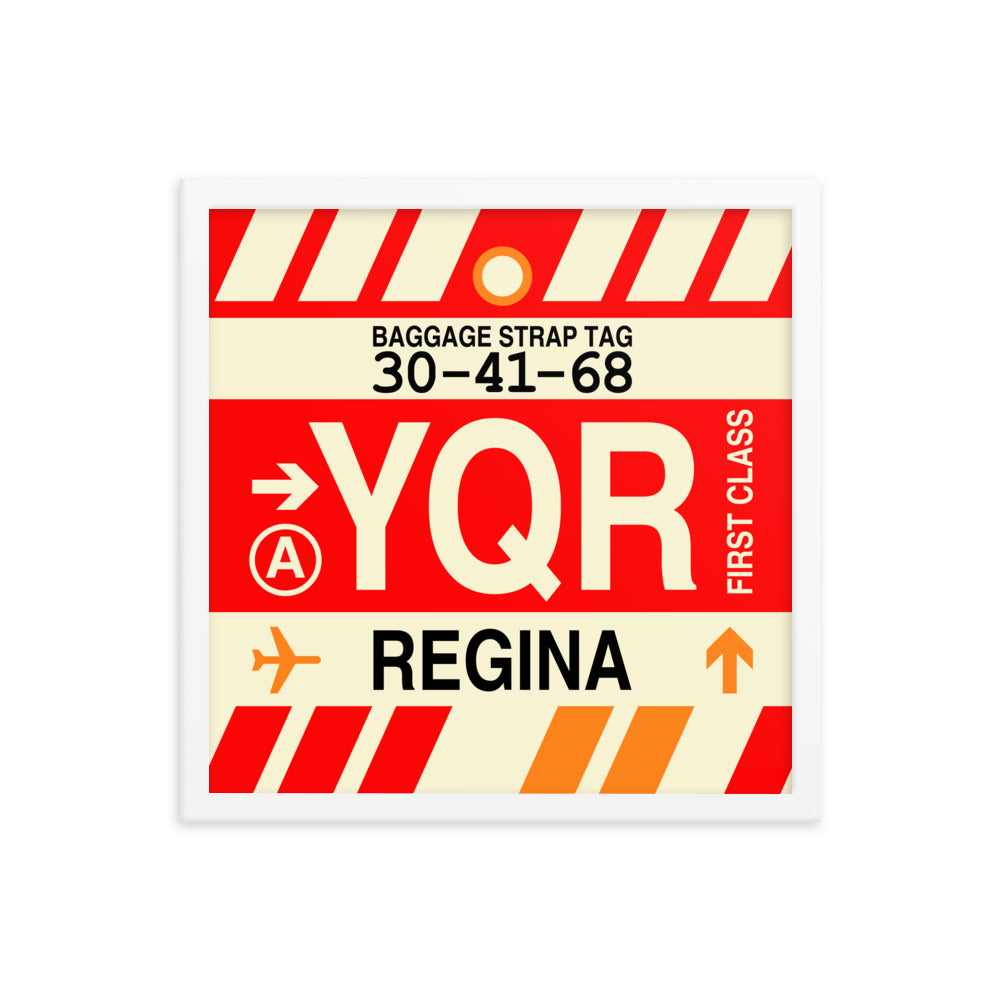 Travel-Themed Framed Print • YQR Regina • YHM Designs - Image 14