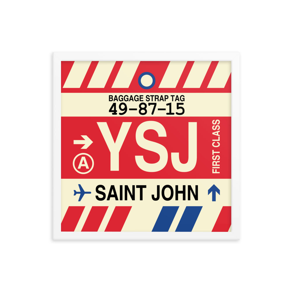 Travel-Themed Framed Print • YSJ Saint John • YHM Designs - Image 14