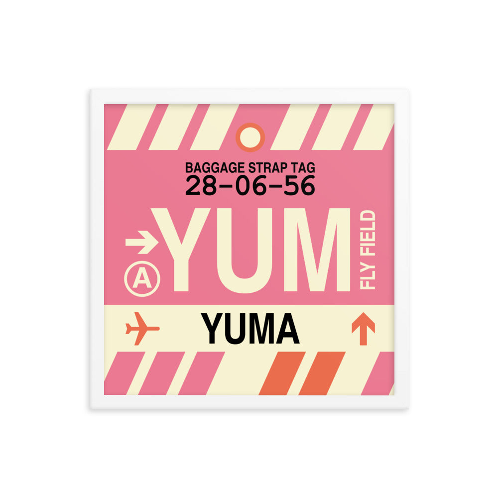 Travel-Themed Framed Print • YUM Yuma • YHM Designs - Image 14