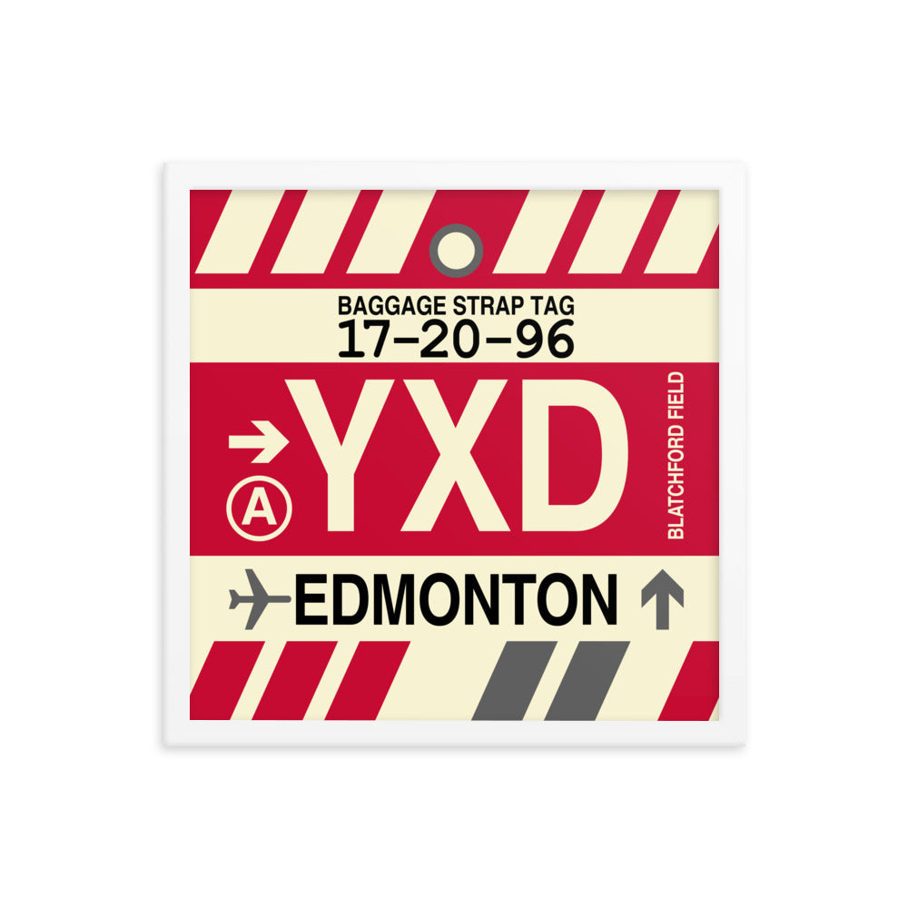 Travel-Themed Framed Print • YXD Edmonton • YHM Designs - Image 14