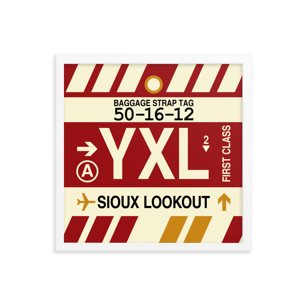 Travel-Themed Framed Print • YXL Sioux Lookout • YHM Designs - Image 14