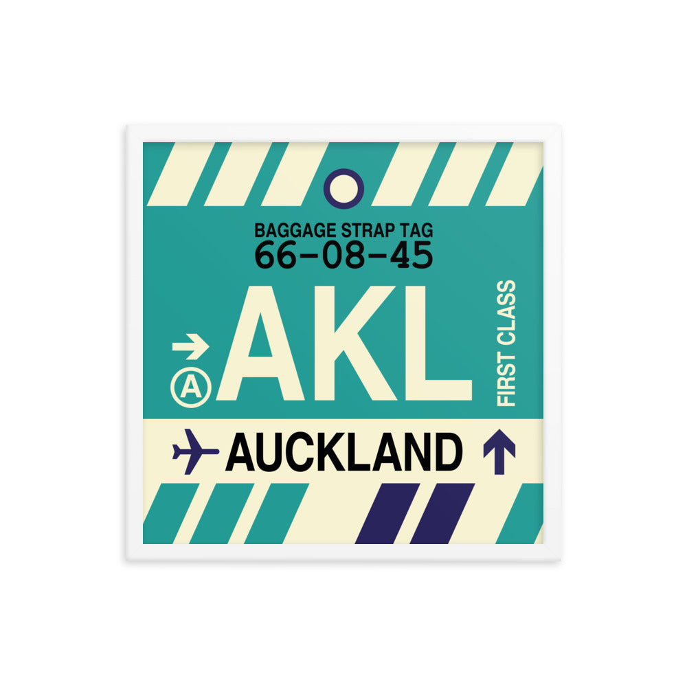 Travel-Themed Framed Print • AKL Auckland • YHM Designs - Image 15