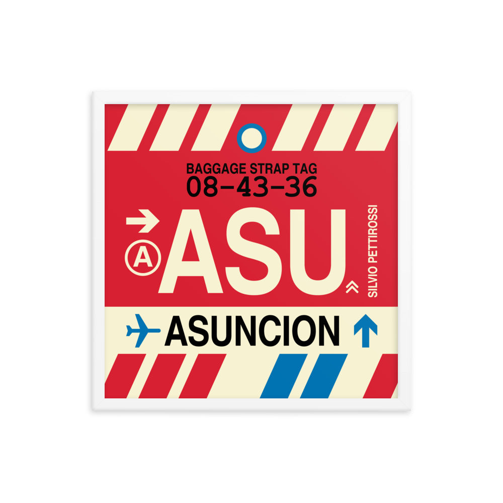 Travel-Themed Framed Print • ASU Asuncion • YHM Designs - Image 15