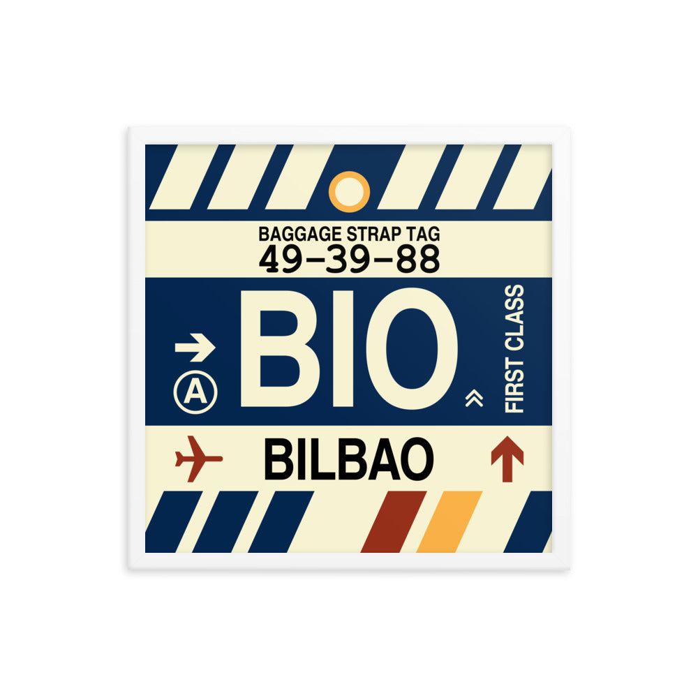 Travel-Themed Framed Print • BIO Bilbao • YHM Designs - Image 15