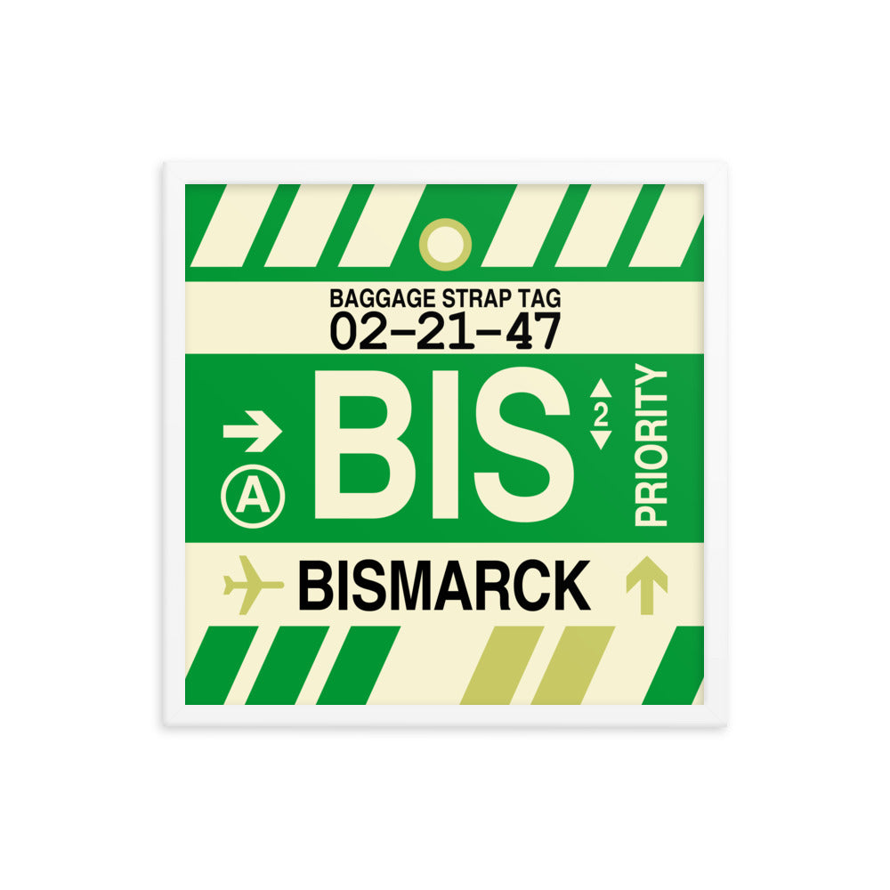 Travel-Themed Framed Print • BIS Bismarck • YHM Designs - Image 15