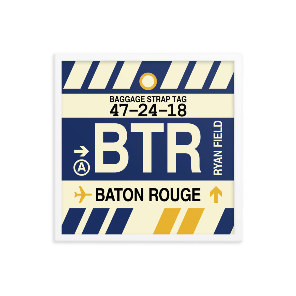 Travel-Themed Framed Print • BTR Baton Rouge • YHM Designs - Image 15