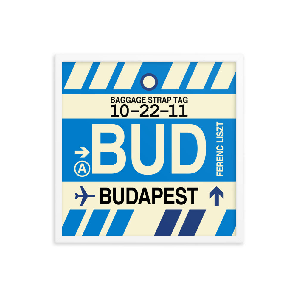 Travel-Themed Framed Print • BUD Budapest • YHM Designs - Image 15