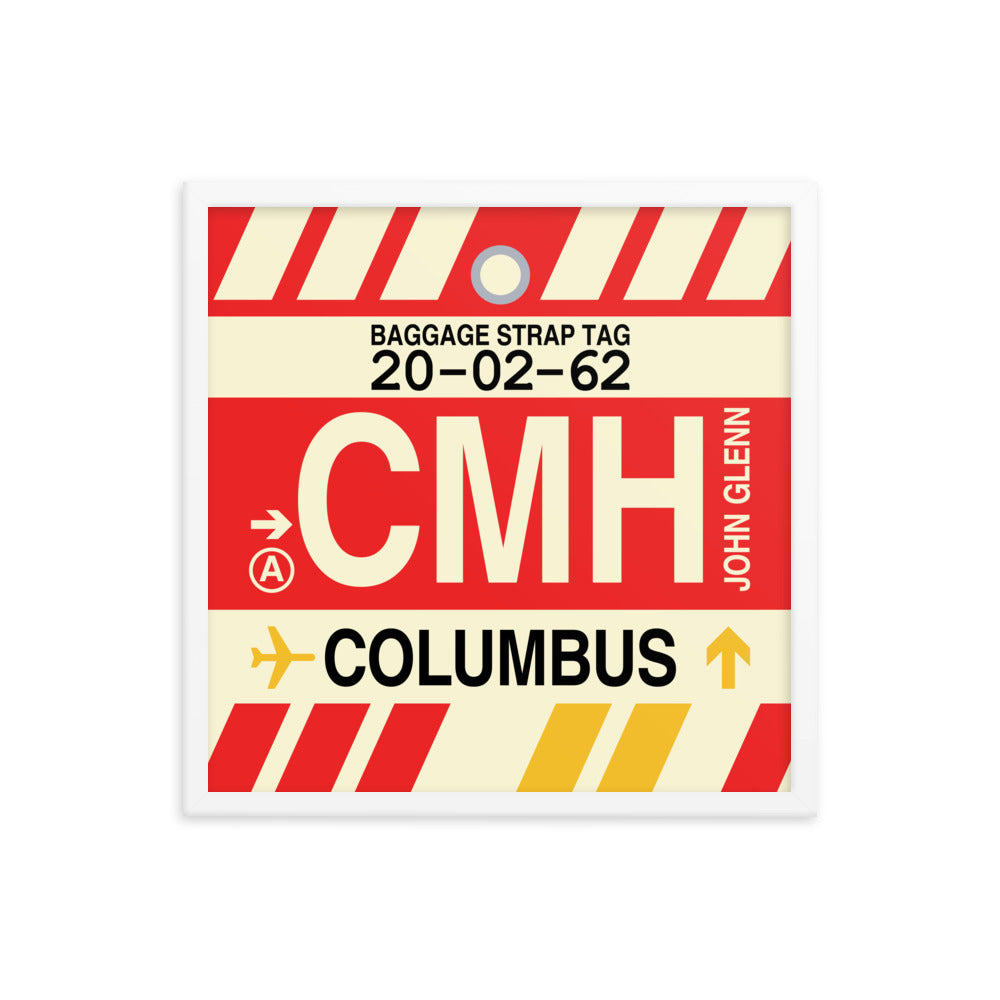 Travel-Themed Framed Print • CMH Columbus • YHM Designs - Image 15