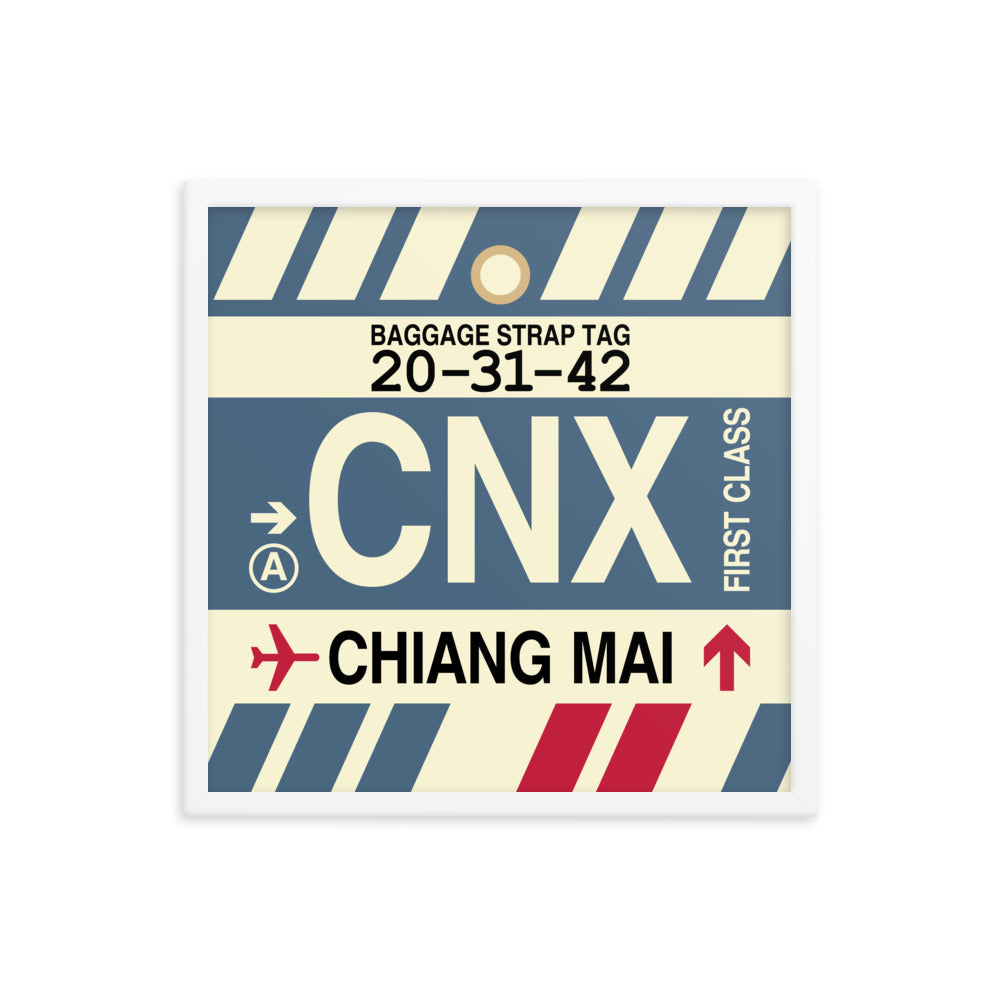 Travel-Themed Framed Print • CNX Chiang Mai Souvenir • YHM Designs - Image 15